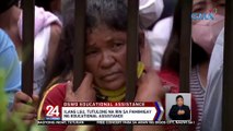 Ilang walk-in, pumila sa central office ng DSWD kahit walang payout ng educational assistance | 24 Oras Weekend