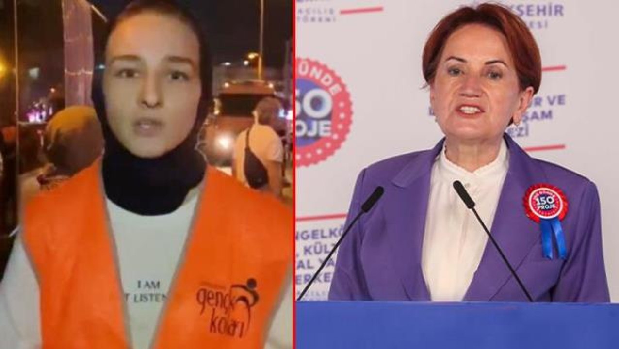 AK Partili gençlik kolları üyesinin tepki çeken videosuna Akşener de sessiz kalamadı: Allah şahittir kalbim yarıldı