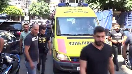 تشييع محمود خضر في جبل محسن