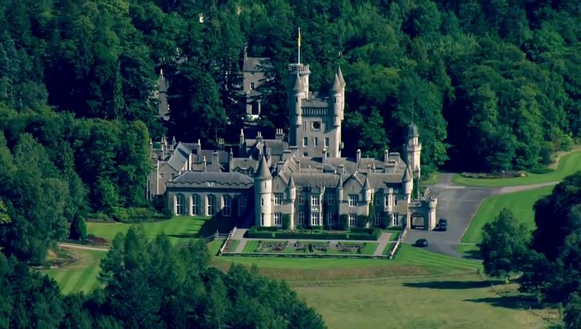 Balmoral Castle Aerial