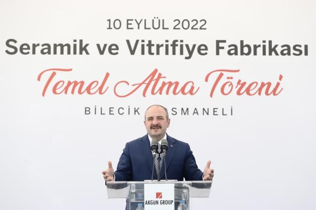 Bilecik gündem haberi: Sanayi ve Teknoloji Bakanı Varank, Bilecik'te temel atma töreninde konuştu (1)