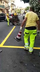 A Bagheria venti parcheggi rosa per le donne in gravidanza o con figli piccoli in auto