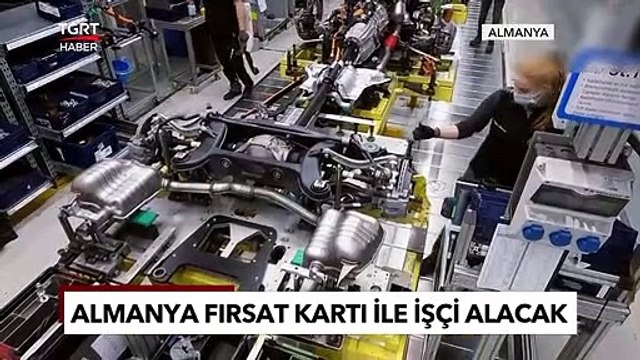 Almanya İş Gücü Açığını Kapatmak İçin Düğmeye Bastı! - TGRT Haber