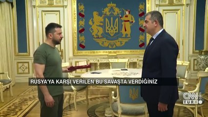 Zelenski'den Bayraktar'a devlet nişanı