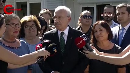 Kemal Kılıçdaroğlu'ndan, Kuddusi Okkır’ın eşine ziyaret: 'Devletin özür dilemesi lazım'