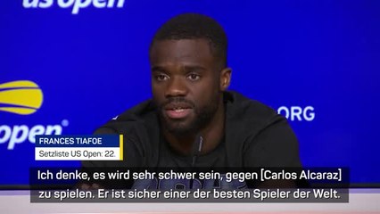 Tiafoe: Alcaraz wird noch lange ein Problem sein