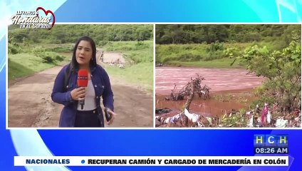 Vecinos buscan a anciano que fue arrastrado por el río Choluteca en La Sabana, carretera a Olancho