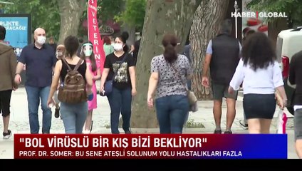 Prof. Dr. Somer: Bol virüslü çok zor bir kış geçireceğiz