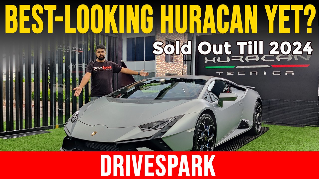 Lamborghini Huracán Tecnica Walkaround | Launched In Bangalore At Rs 4.04 Crore