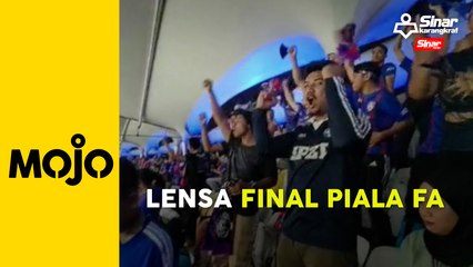 Final Piala FA: Aksi mencuit hati di Stadium Bukit Jalil
