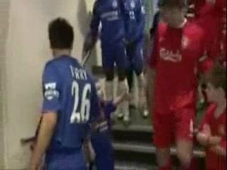 kid makes a fool out of a soccer player
