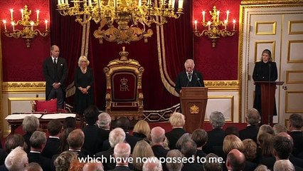 King Charles III praises late Queen as he is proclaimed the new monarch_