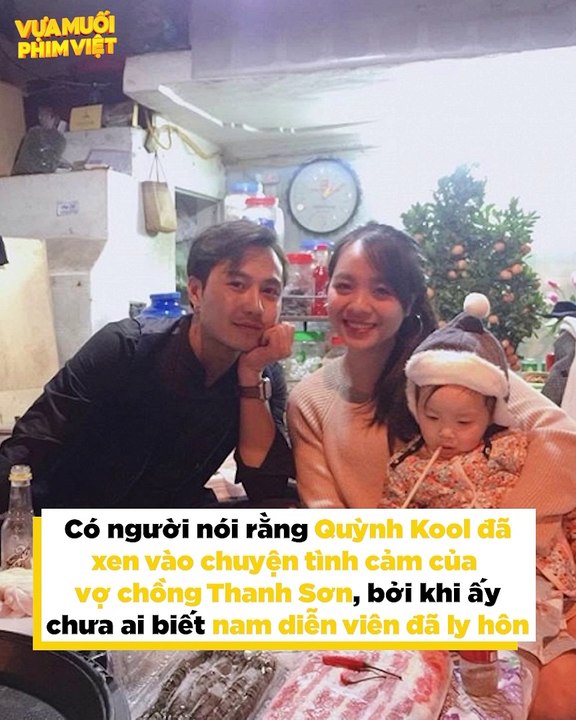 Quỳnh Kool đóng cặp với ai cũng dính tin đồn “phim giả tình thật”,  Thanh Sơn buộc phải công khai đã ly hôn vợ | Điện Ảnh Net