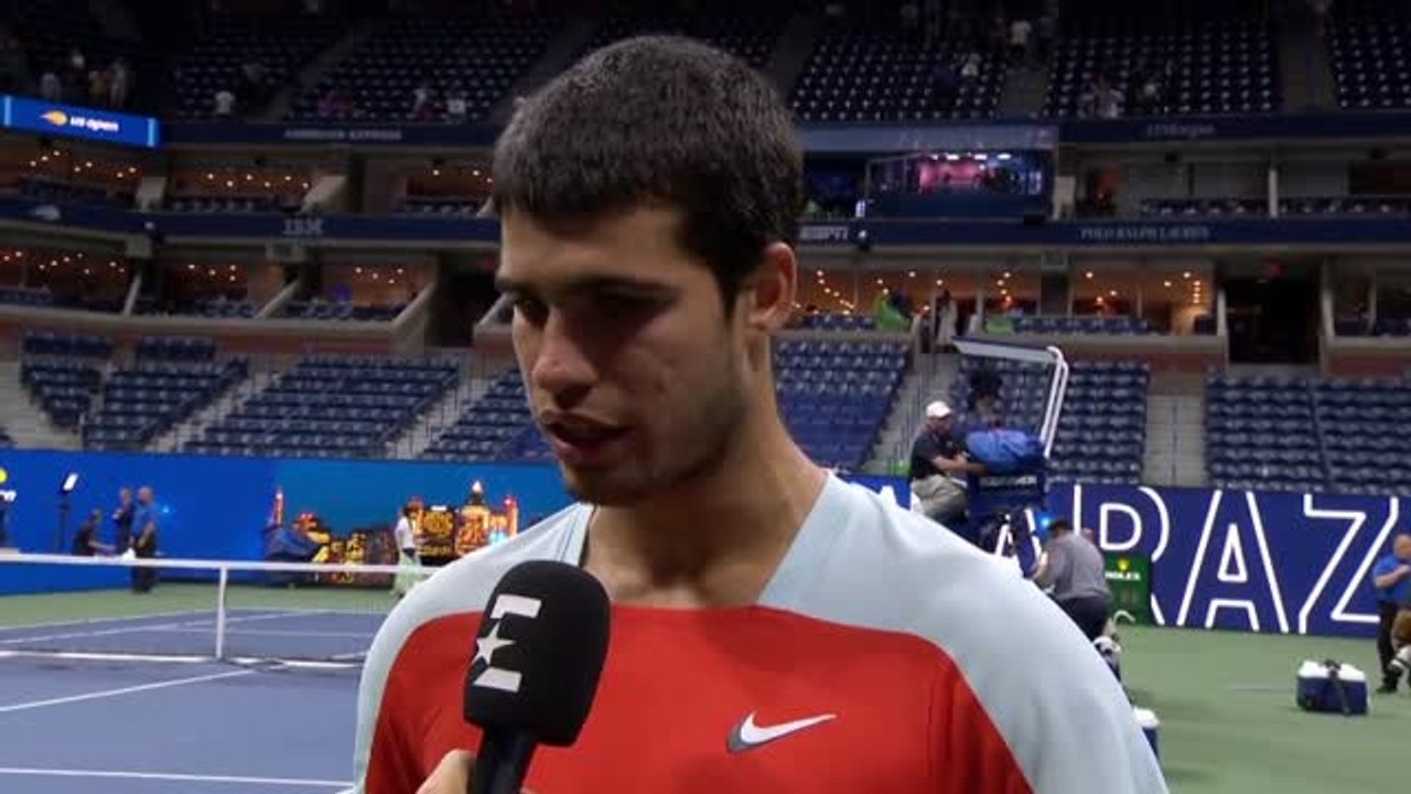 Alcaraz: "Ha sido uno de los mejores partidos mentalmente que he jugado en mi carrera"