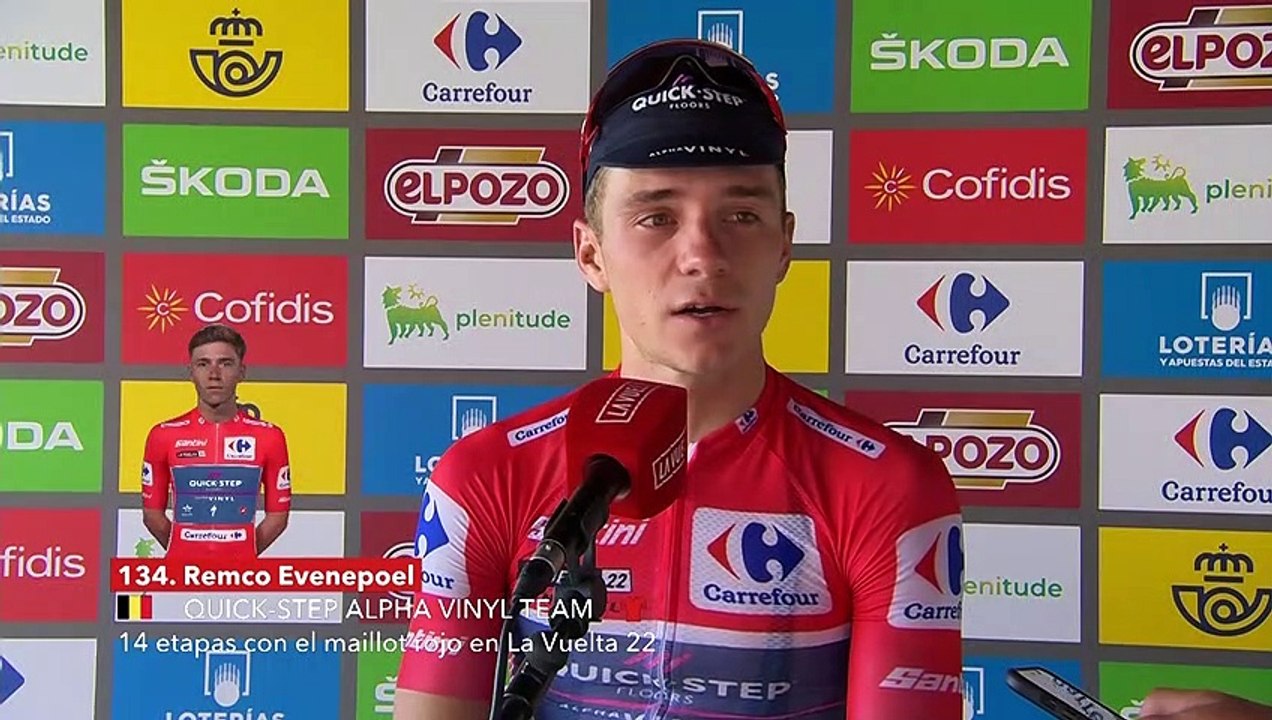 Tour d'Espagne 2022 - Remco Evenepoel : "I don'...
