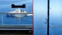 Yunanistan Bozcaada yakınlarında uluslararası sularda seyir halinde olan bir gemiye ateş açtı
