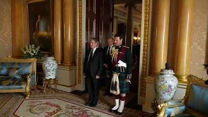 King and Queen Consort meet religious and political leaders