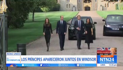 Príncipes William y Harry juntos