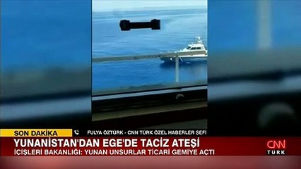 Download Video: Sahil Güvenlik Komutanlığı: 2 Yunanistan Sahil Güvenlik unsuru uluslararası sulardaki gemiye taciz ateşi açtı