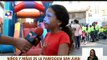 Niños y niñas de la parroquia San Juan disfrutaron de actividades recreativas en Caracas