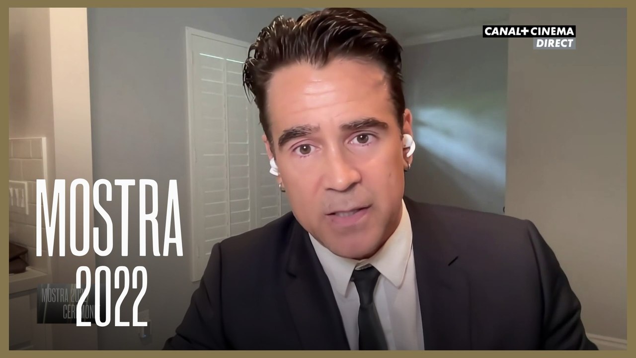 Colin Farell remporte la coupe Volpi du meilleur acteur - Mostra 2022