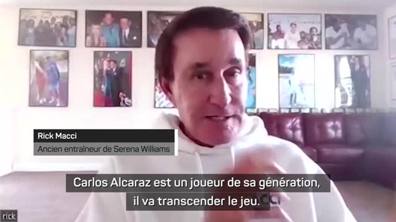 US Open - Macci, ancien entraîneur de Serena Williams : "Carlos Alcaraz est le prochain grand champion du tennis mondial"