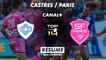 Le résumé de Castres / Stade Français - TOP 14 - 2ème journée