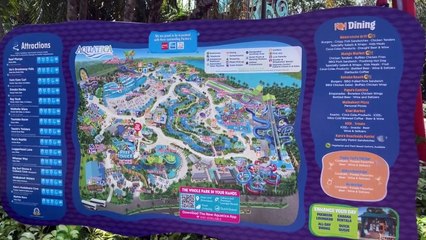 Aquatica Water Park and Disney Springs Orlando FL