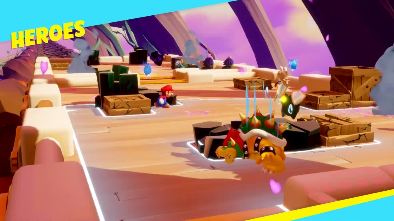 Mario + The Lapins Crétins Sparks of Hope Ubiso...
