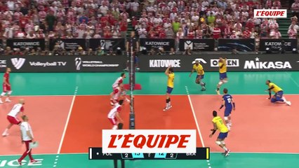 La Pologne vient à bout du Brésil et se qualifie pour la finale - Volley - Mondial (H)