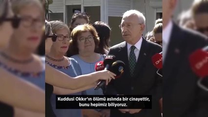 Son dakika haber... Kılıçdaroğlu: Hepimiz Biliyoruz Ki Kuddusi Okkır'ın Ölümü Bir Cinayettir