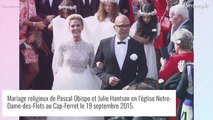 Pascal Obispo et Julie : photos de leur mariage grandiose, ses deux looks de mariée avaient fait sensation