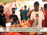 Sucre | Feria del Campo Soberano abasteció a más de mil 500 familias de La Llanada en Cumaná