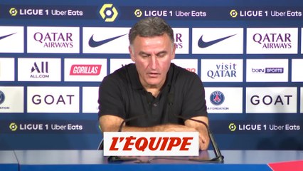 Galtier : « On a beaucoup ronronné » - Foot - L1 - PSG