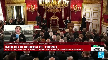 Informe desde Londres: detalles de la proclamación del rey Carlos III