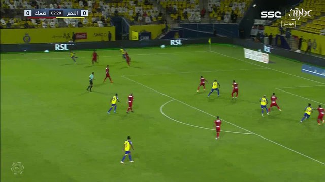 النصر يفوز على ضمك بهدفين مقابل هدف..