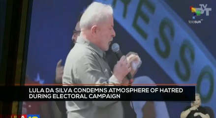 FTS 16:30 10-09: Lula da Silva continues with electoral campaign in Brazil