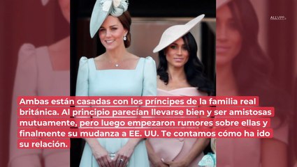 Se ha reportado que la relación está "en quiebre": así ha sido la interacción entre Meghan Markle y Kate Middleton
