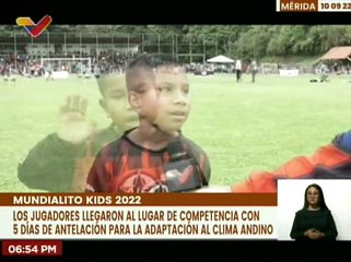 AIFI de Guayana obtuvo su primera victoria en el Mundialito Kids de Fútbol 2022 en Mérida