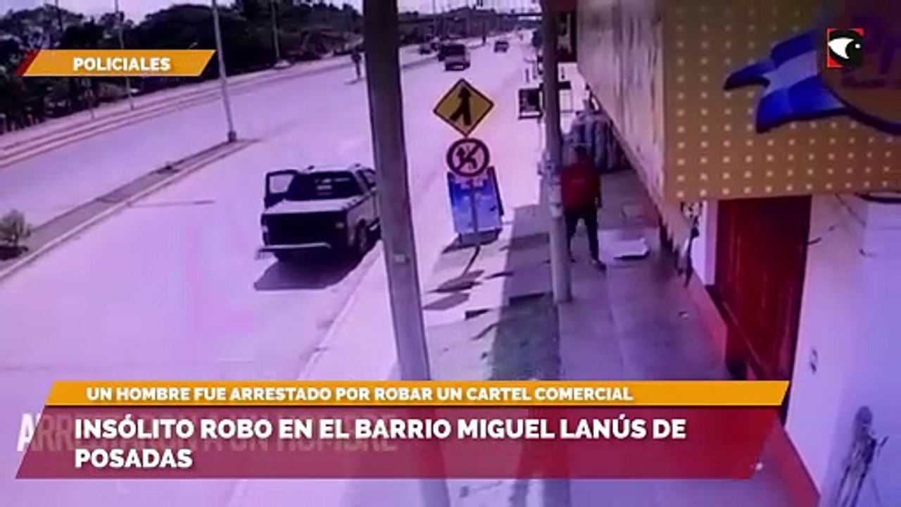 Insólito robo en el barrio miguel lanús de Posadas