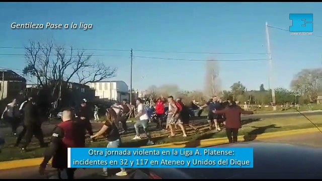 Otra batalla campal en la Liga Amateur Platense