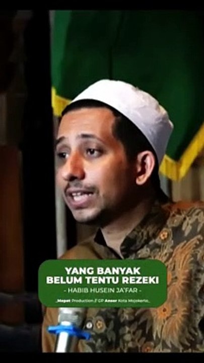 Bedakan antara rezeki dengan uang... _ Habib Husein Ja'far