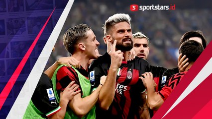 Diwarnai Kartu Merah Rafael Leao, 10 Pemain AC Milan Permalukkan Sampdoria