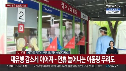 가족들 반갑지만…추석 연휴 코로나 '조심'