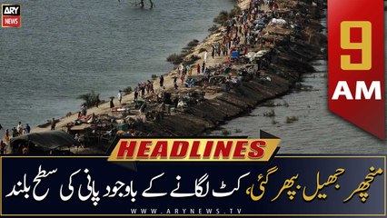 ARY News | Prime Time Headlines | 9 AM | 11th September 2022