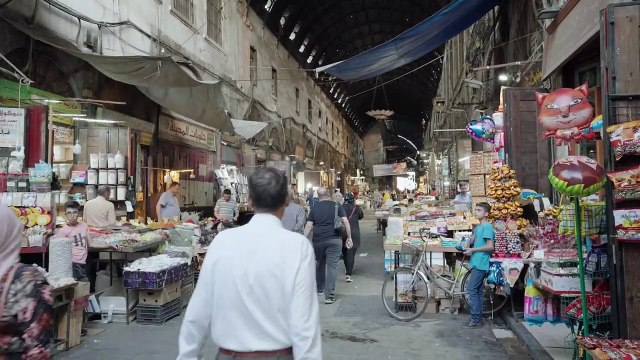 SYRIA First Shocking Impressions - Walking the Streets of Damascus -MIDDLE EAST MOTORCYCLE