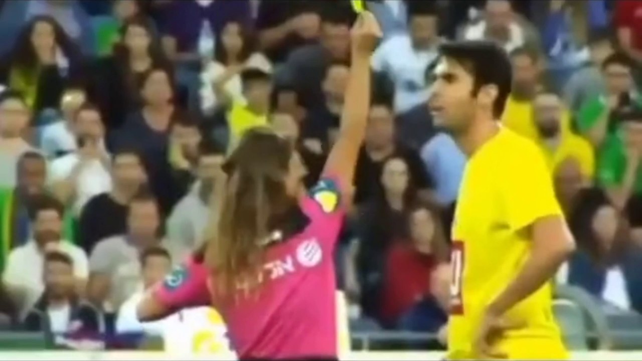 This is what happened because the referee was a woman