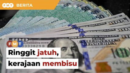 Download Video: Ringgit jatuh ke paras terendah, Ahli Parlimen selar sikap diam kerajaan