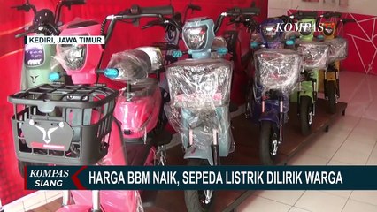 Sejak Kenaikan Harga BBM, Peminat Sepeda Listrik di Kediri Meningkat 50 Persen!