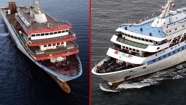 Yunanistan'ın ateş açtığı geminin, yıllar önce İsrail'in saldırdığı Mavi Marmara olduğu ortaya çıktı